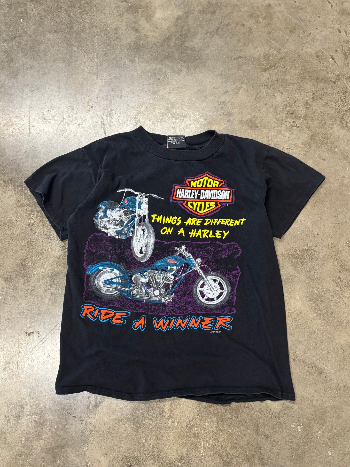 Vintage Harley Davidson things are different on a Harley shirt size medium
