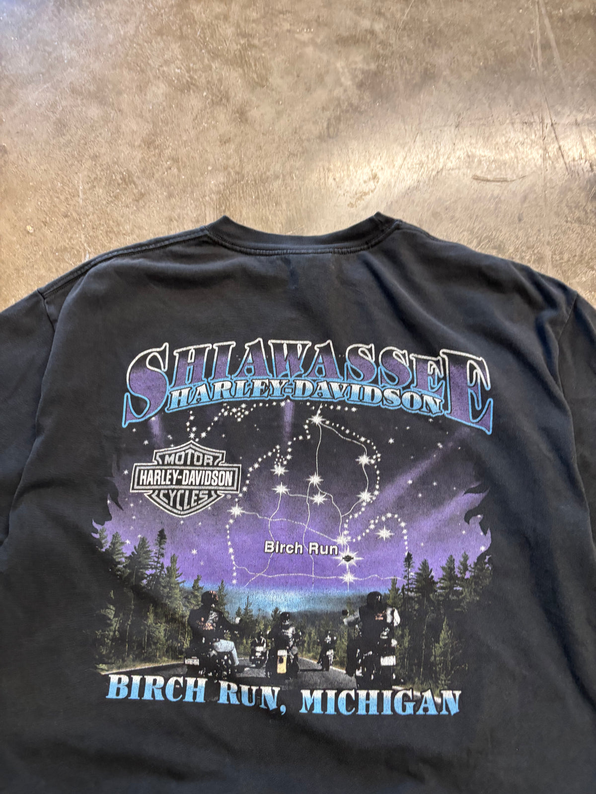 Vintage Harley Davidson bones shirt size large