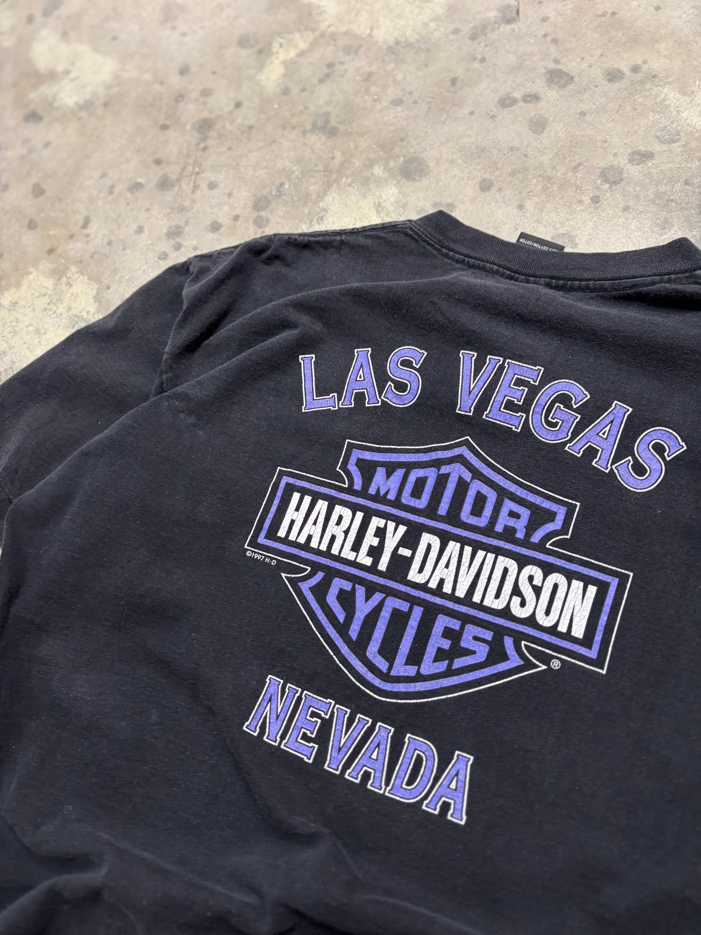 Vintage Harley Davidson Purple Eagle shirt size extra large
