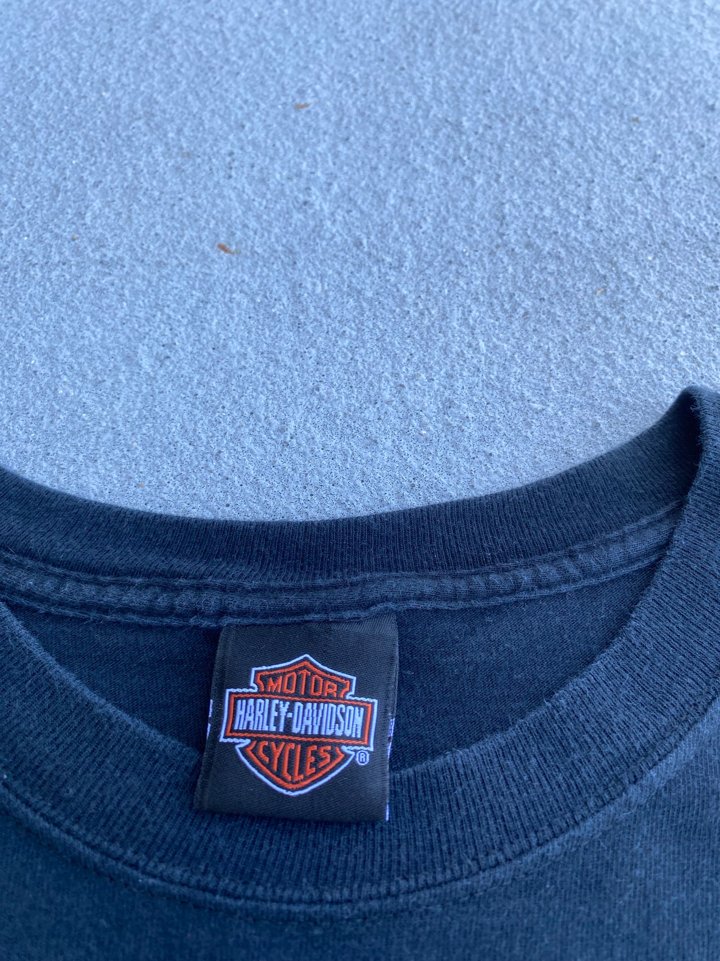 Harley Davidson Blue Flame Chicago Long sleeve size XL