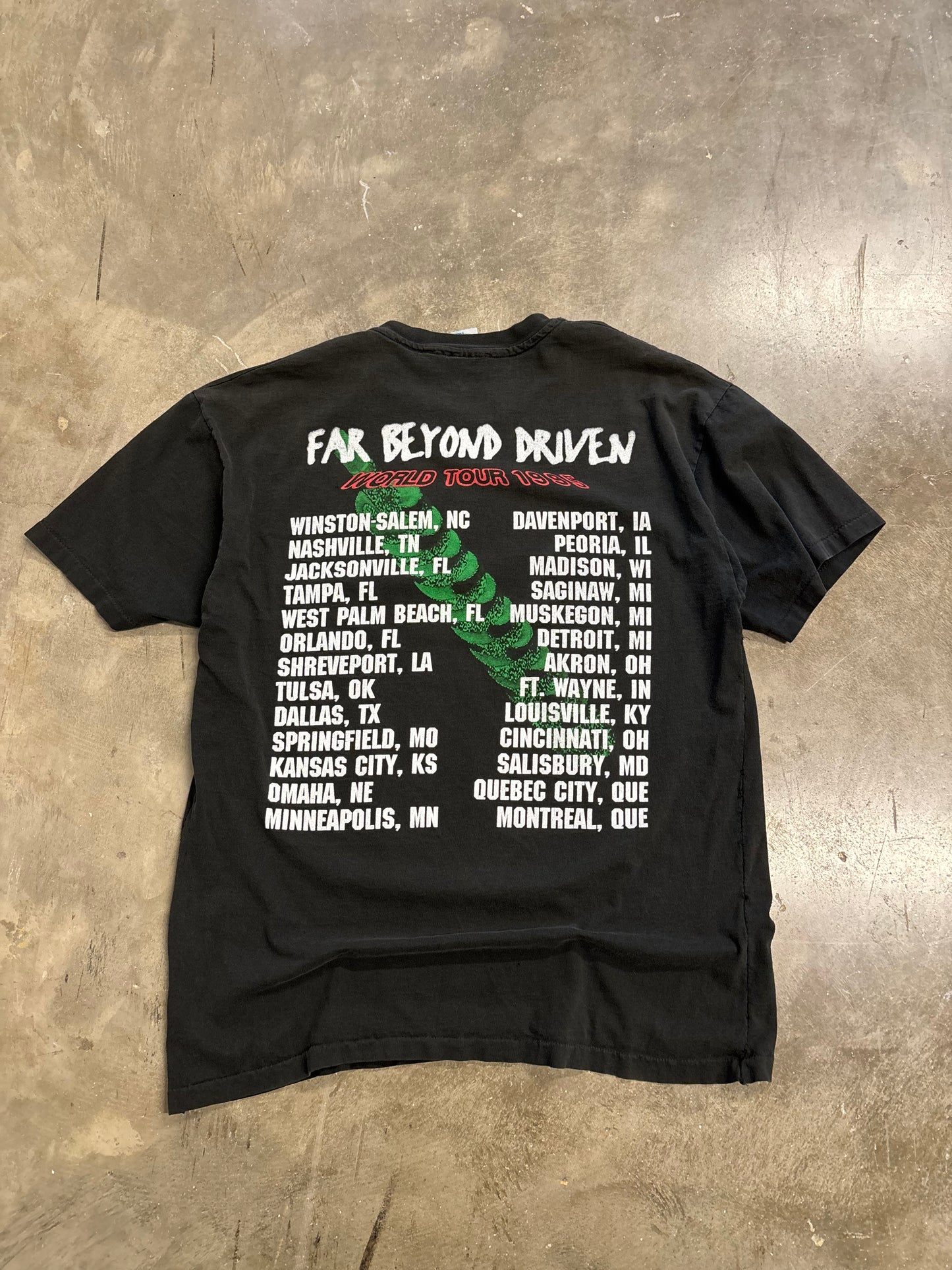 Vintage Panter So Far Driven shirt size XL