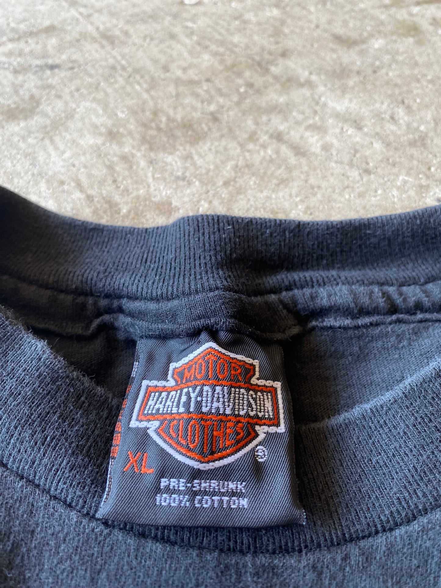 Vintage Harley Davidson Eagle AOP shirt size extra large