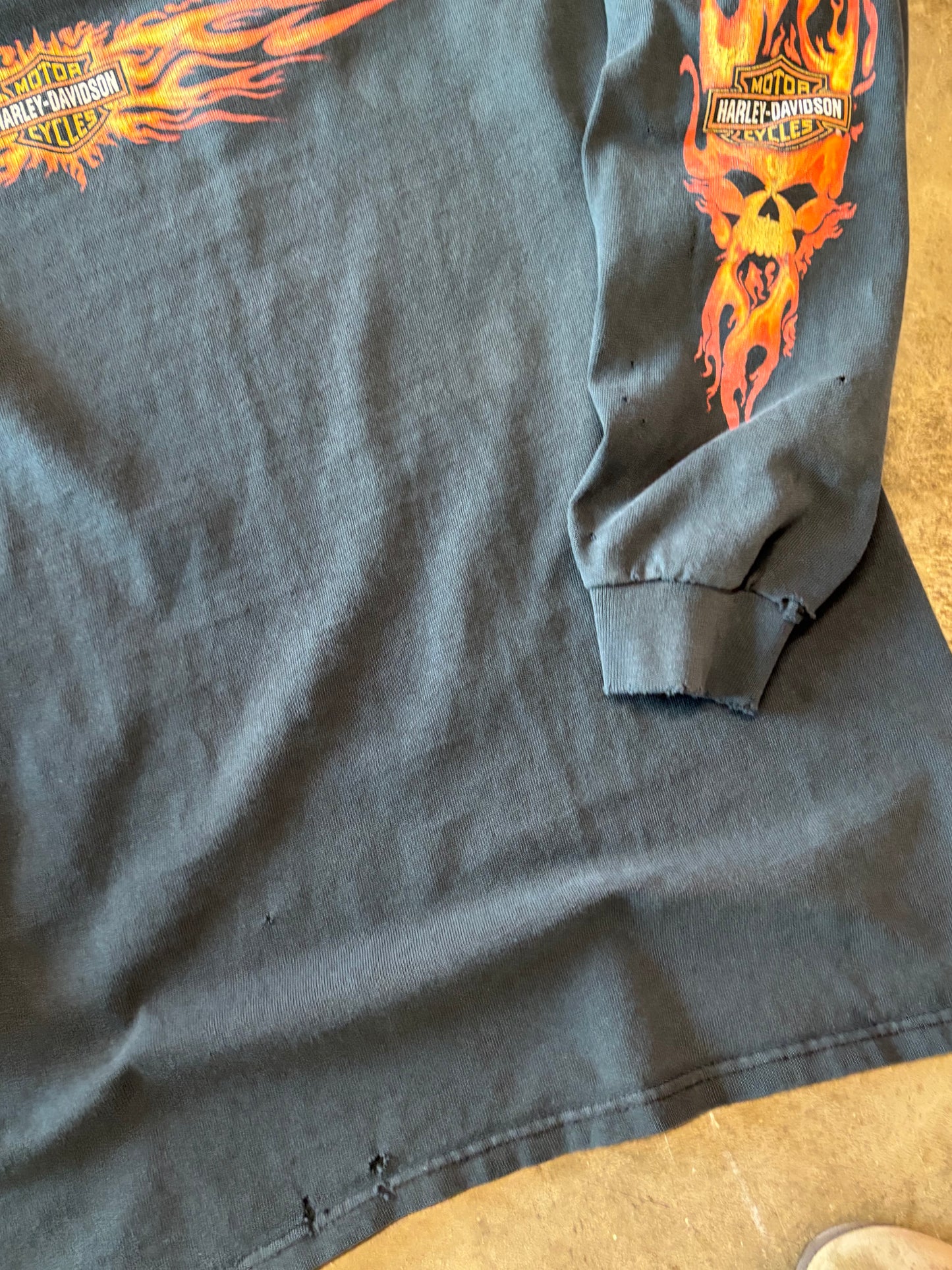 Vintage Harley Davidson Sun long sleeve size XL
