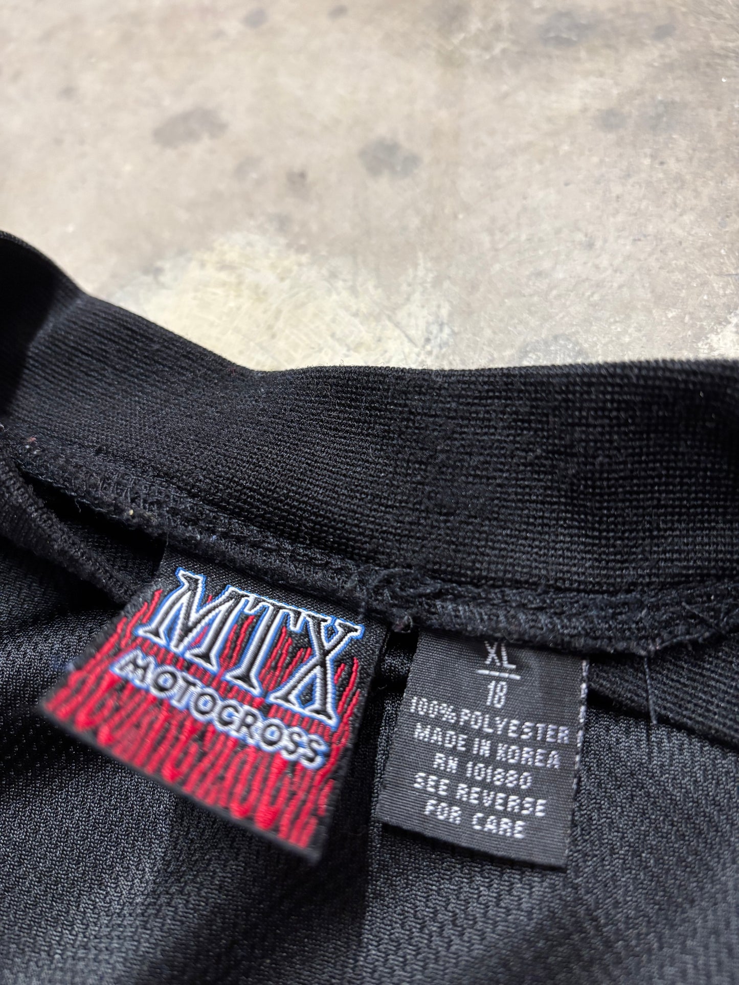 Vintage MTX flame racing jersey fits large