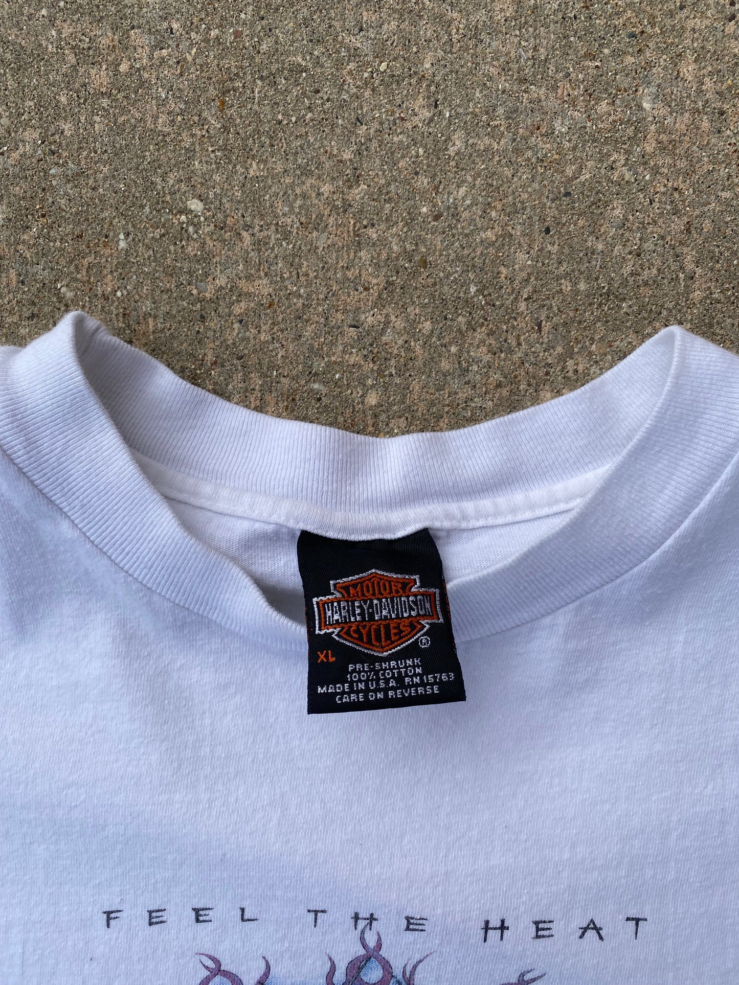 Vintage Harley Davidson Purple Flame Long sleeve Size XL