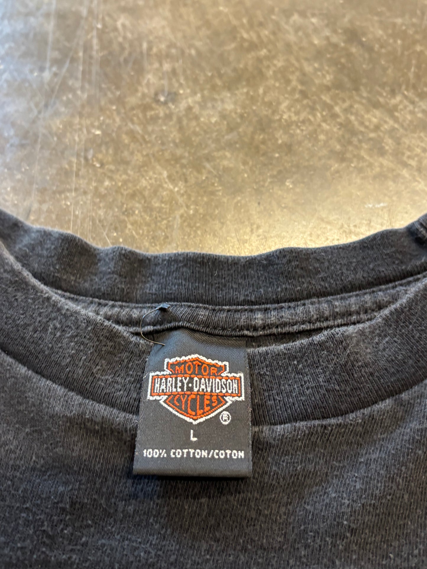 Vintage Harley Davidson Purple Eagle long sleeve size large