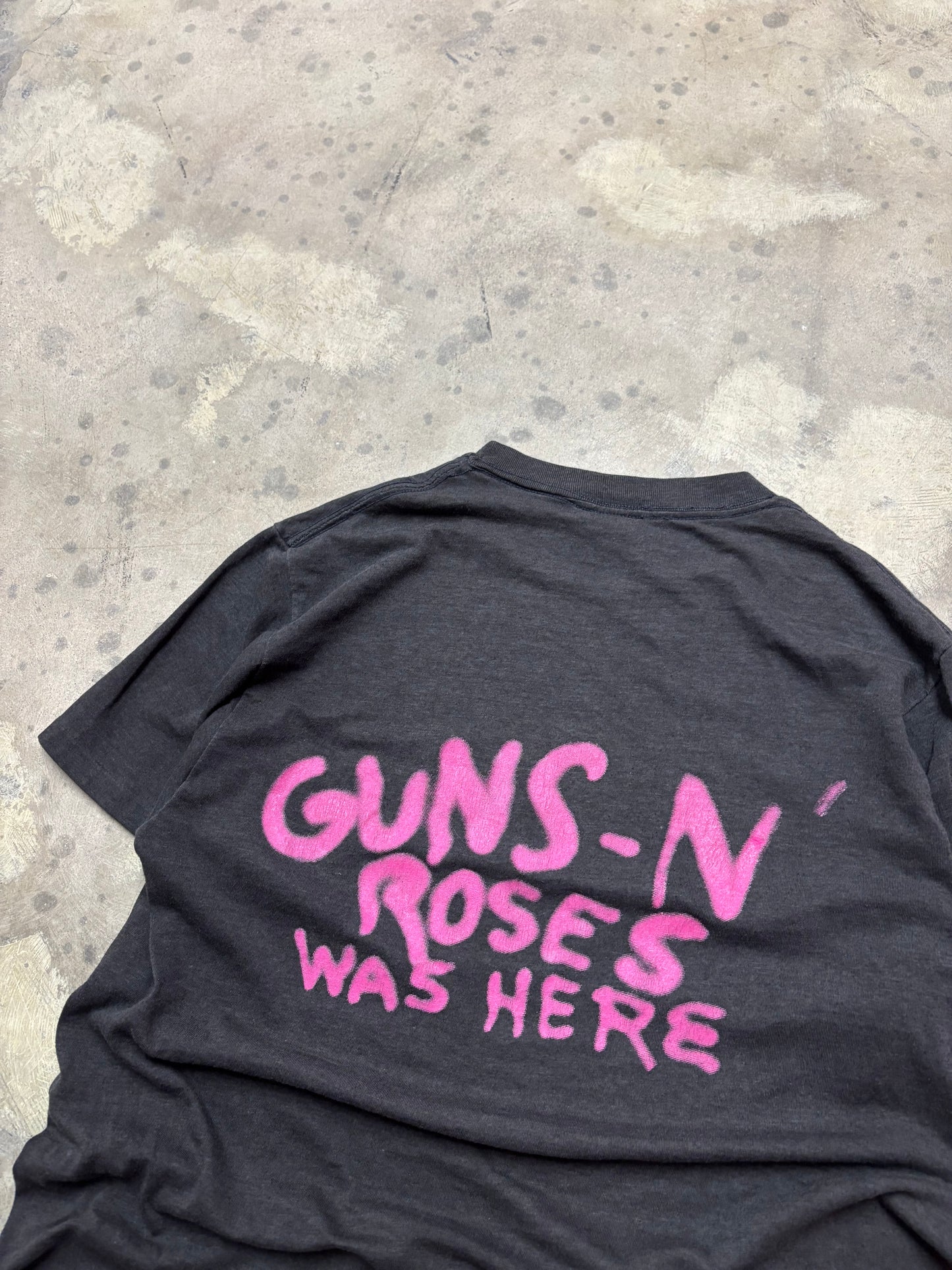 Vintage Guns N’ Roses was here shirt size large