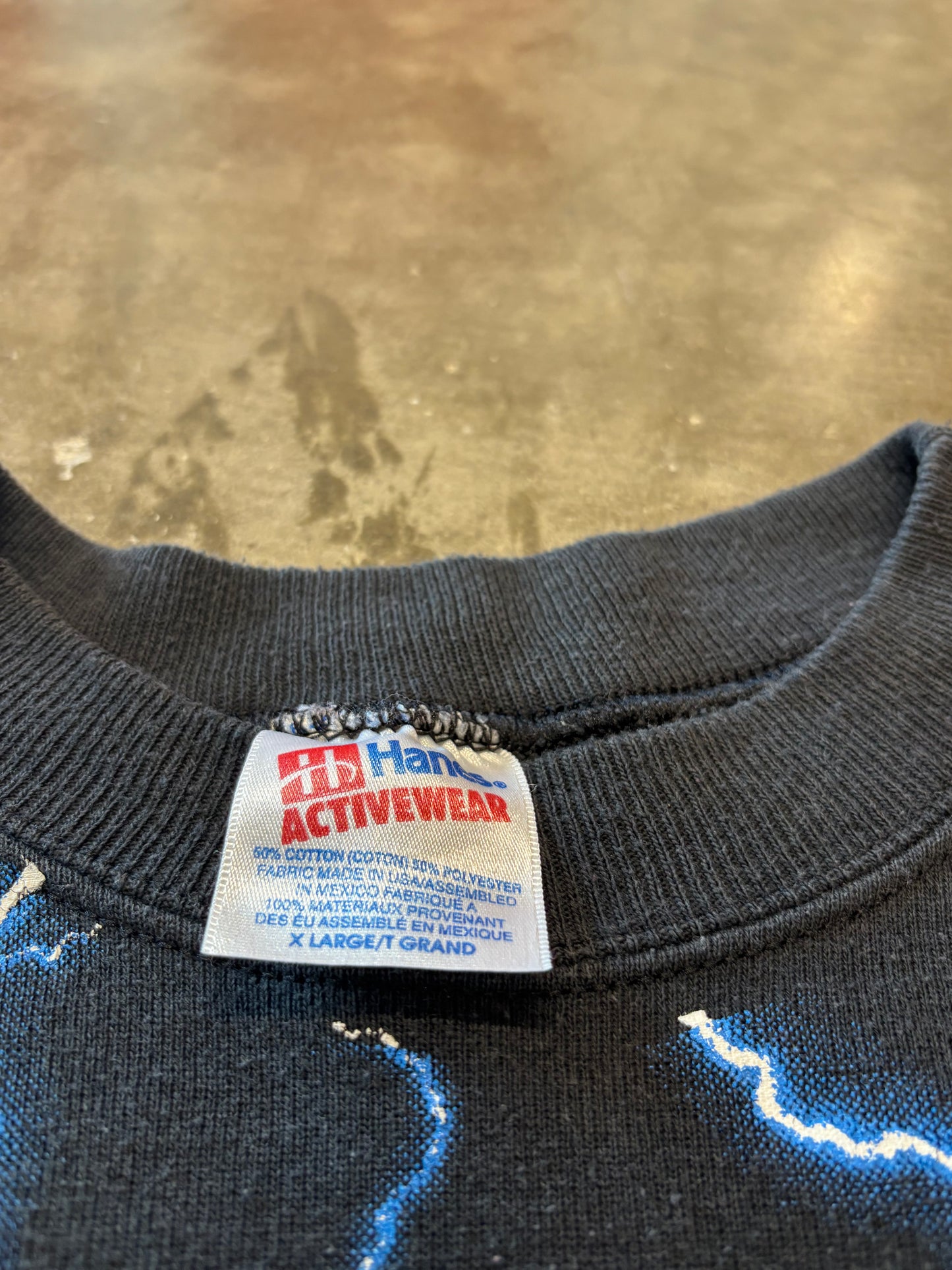 Vintage Harley Blue Lightning sweatshirt size XL