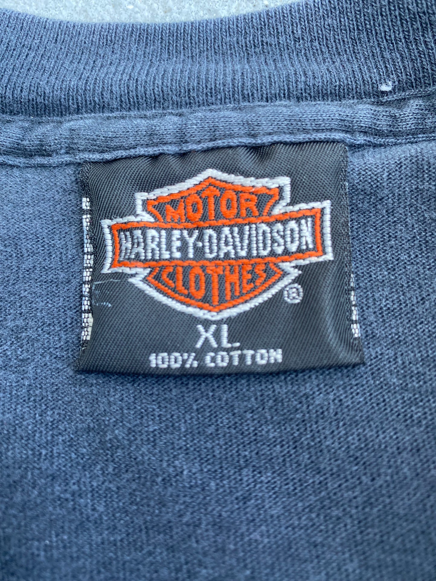 Vintage 1992 Harley Davidson Flame shirt size XL