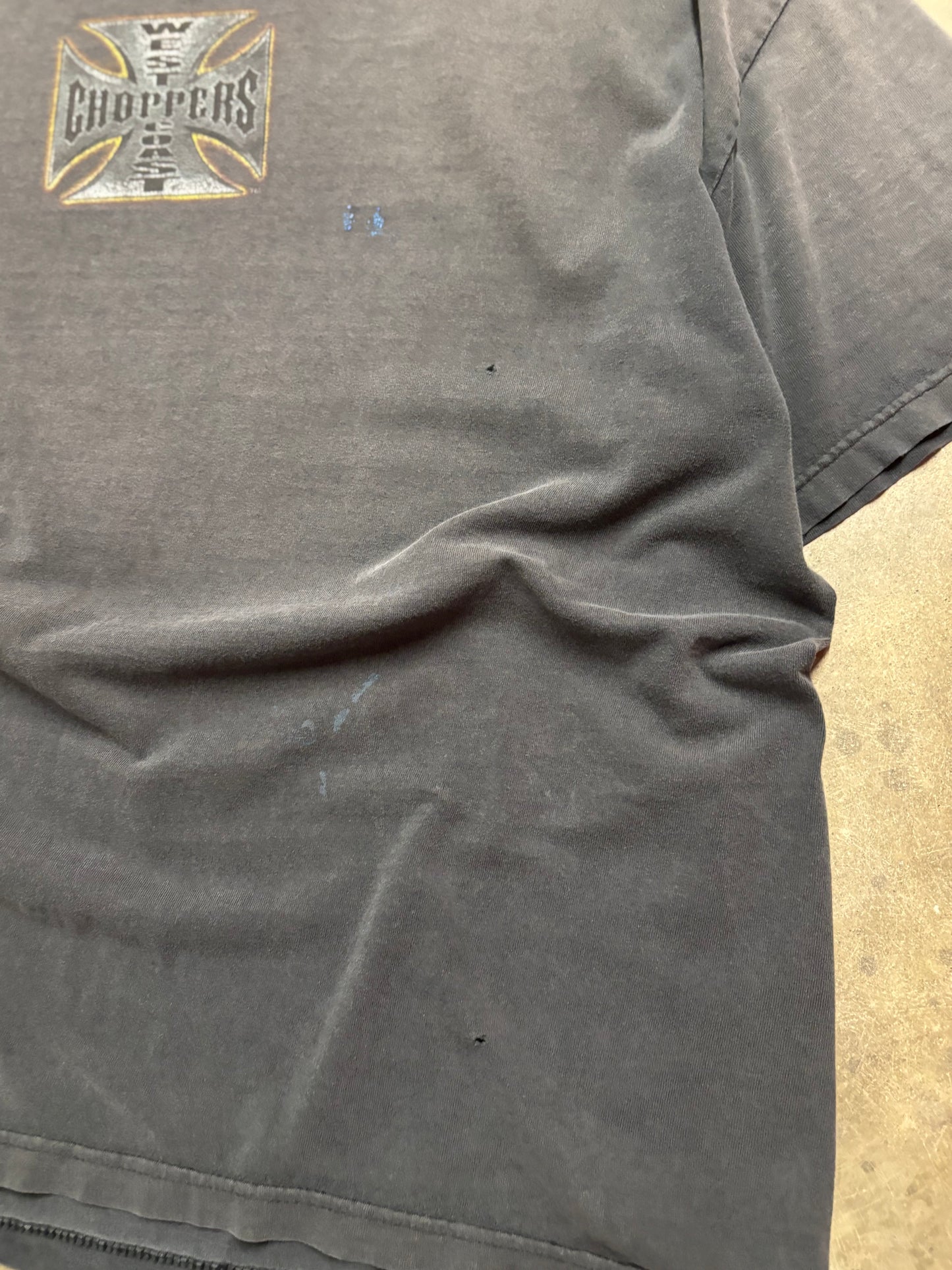 Vintage West Coast Choppers Smoked Out shirt size XXL
