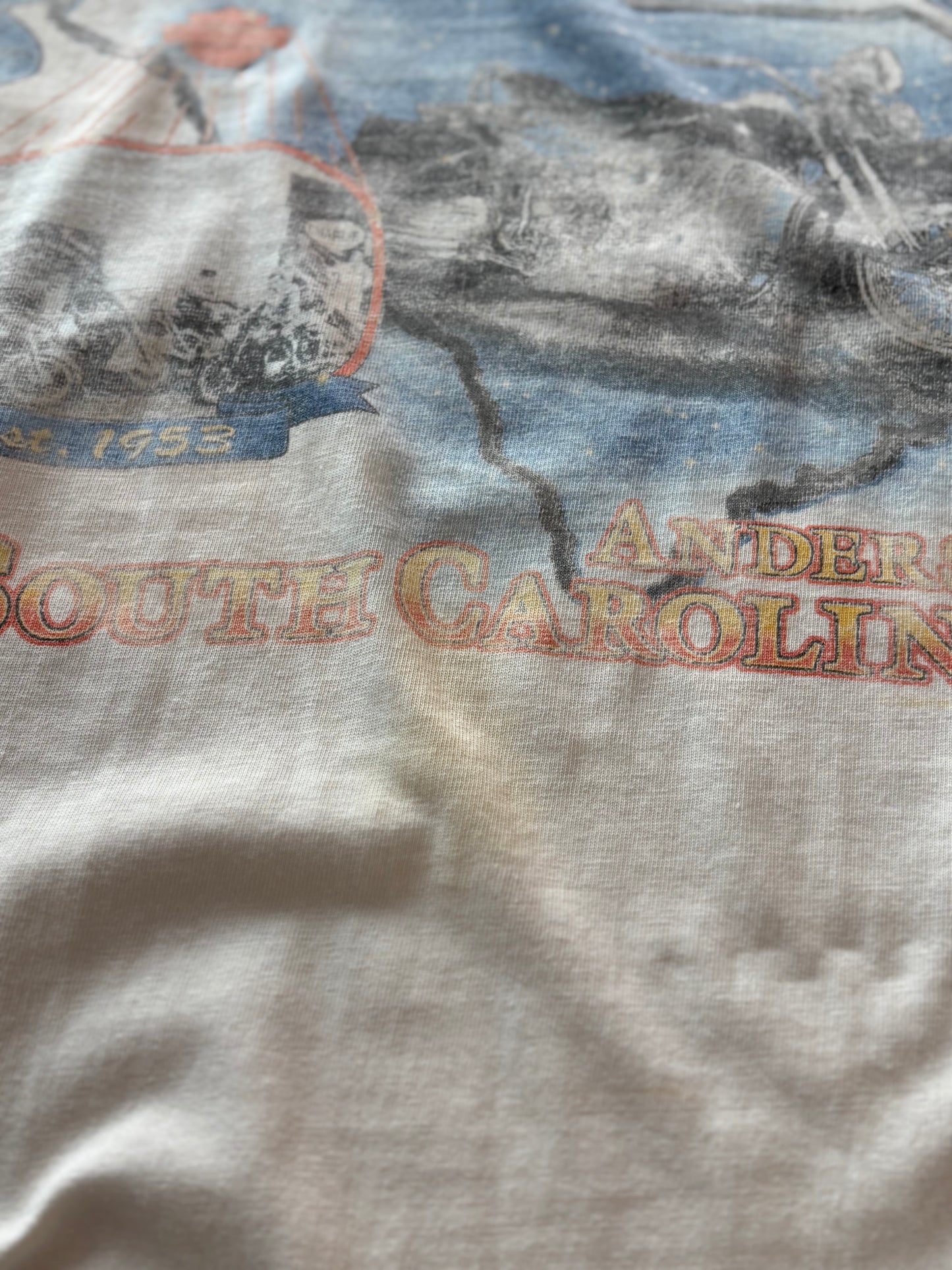 Vintage Harley Davidson Hell on wheels long sleeve size large