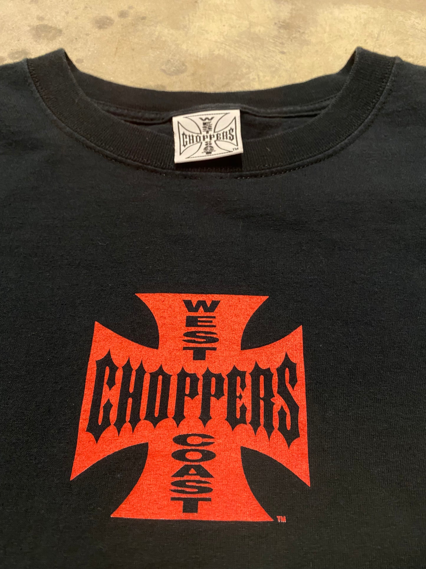 Vintage West Coast Choppers shirt size extra large