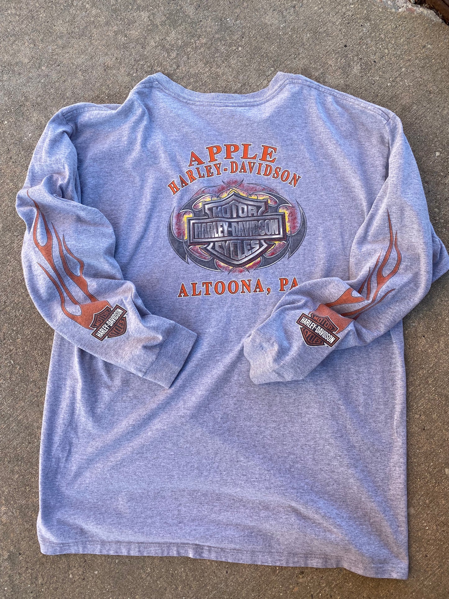 Harley Davidson Gray long sleeve size 2xL