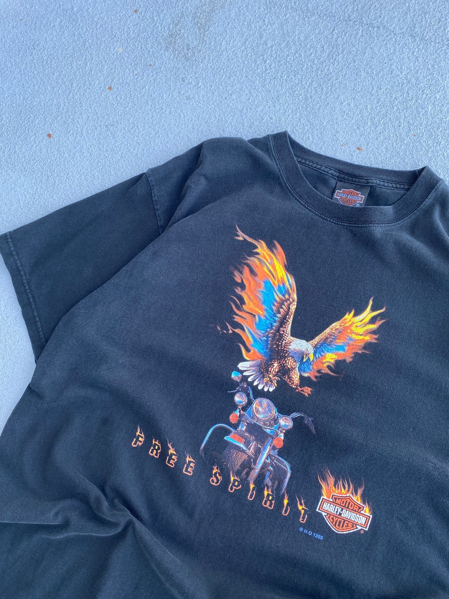 Vintage Harley Davidson Free spirit shirt Size XL