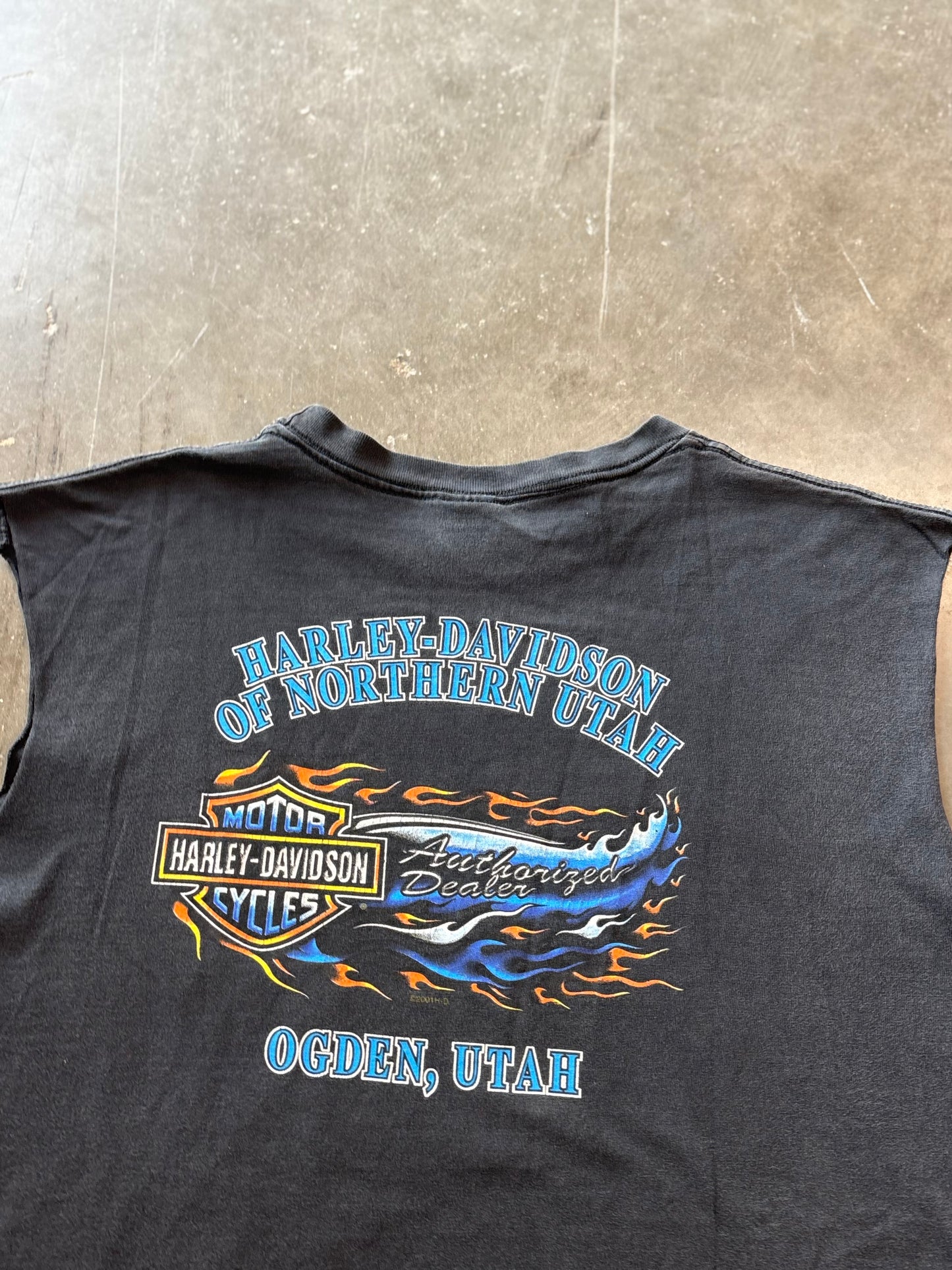 Vintage Harley Cut off size xl