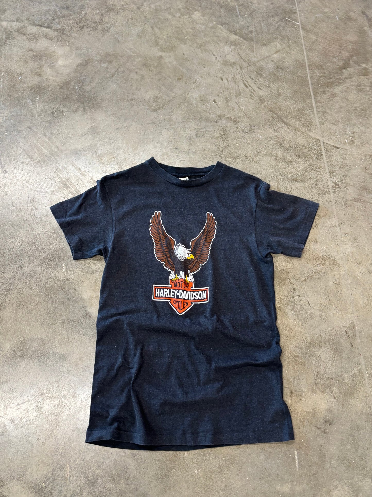 Vintage Harley Davidson 70’s Eagle shirt size medium