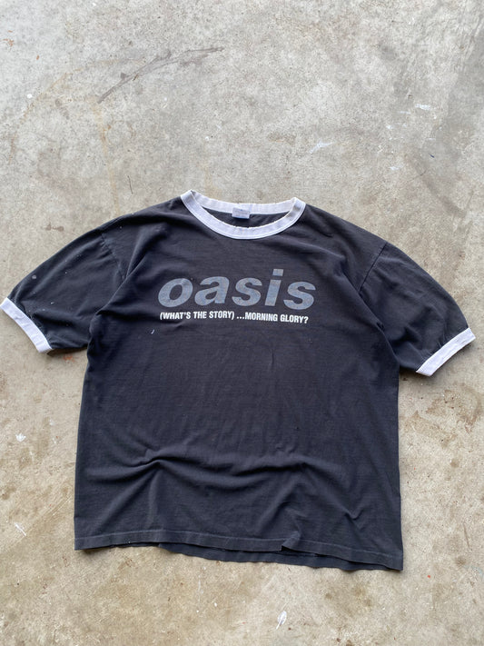 Vintage Oasis Ringer size extra large shirt