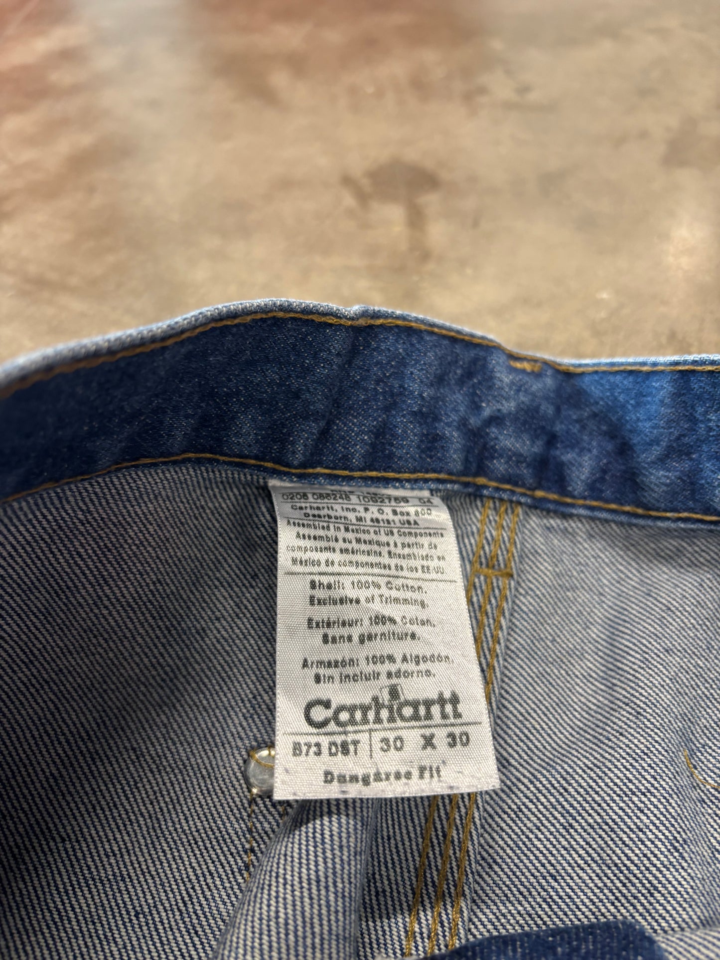 Carhartt denim double knees