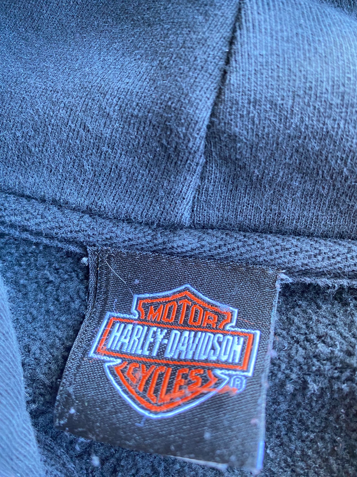 Vintage Harley Davidson Tribal Zip up hoodie size large