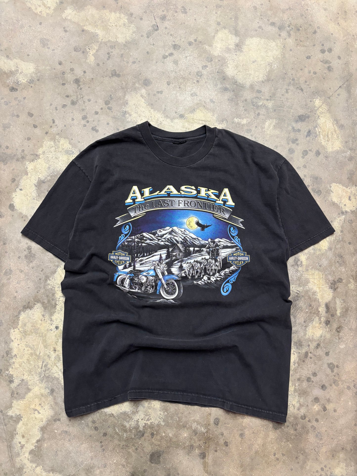 Vintage Harley Davidson Alaska shirt size XL