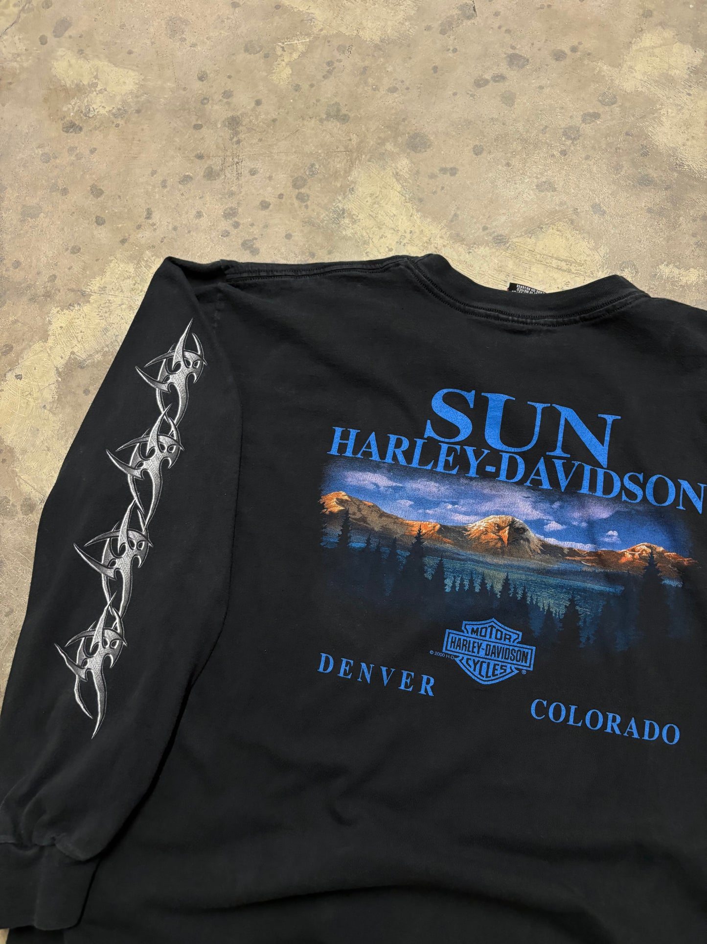 Vintage Harley Davidson Steel longsleeve shirt size XL
