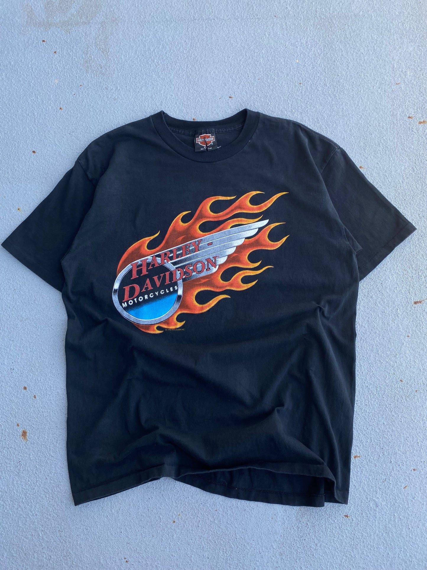 Vintage Harley Flame shirt Size XL