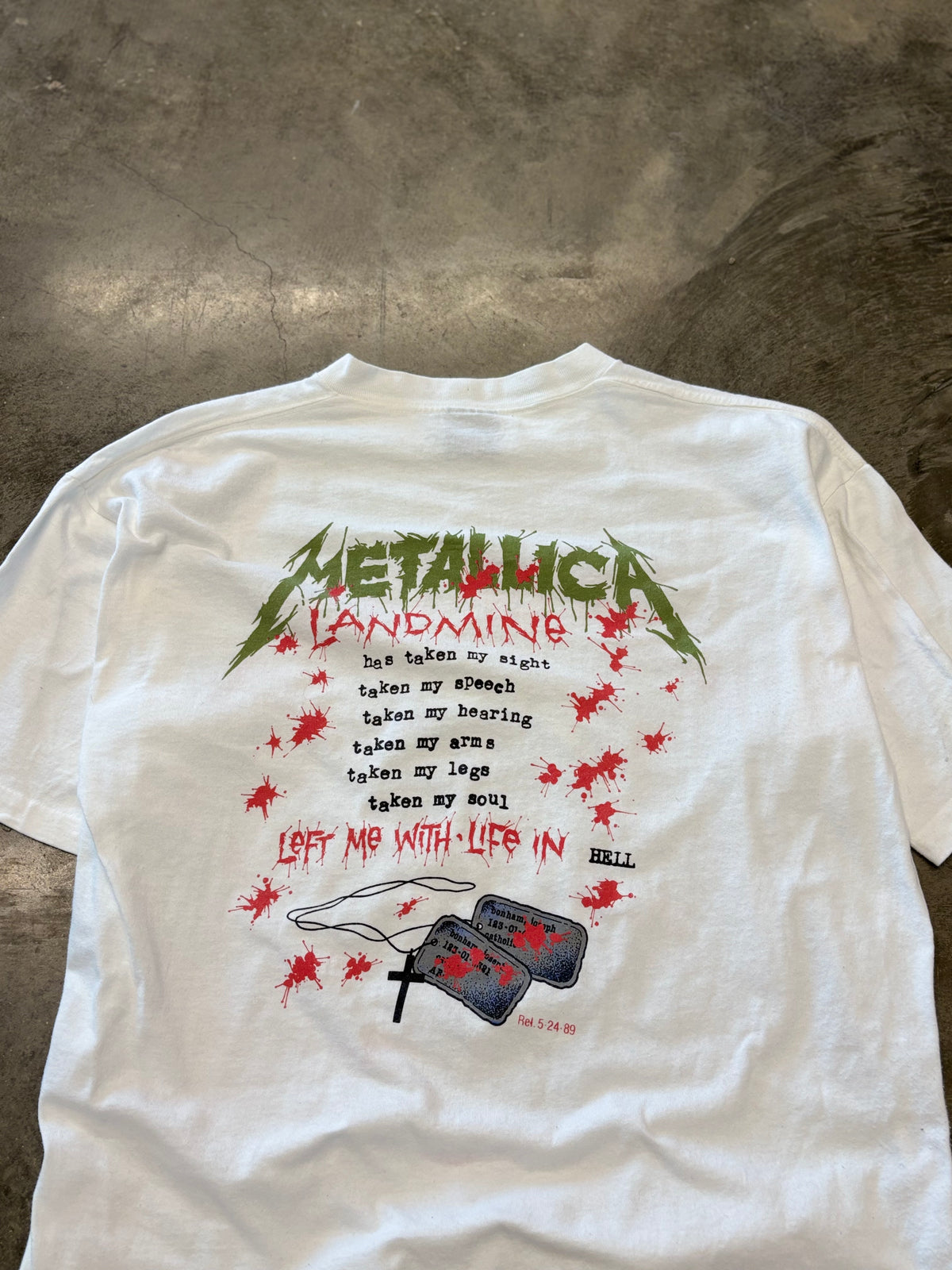 Vintage Metallica One shirt size xl