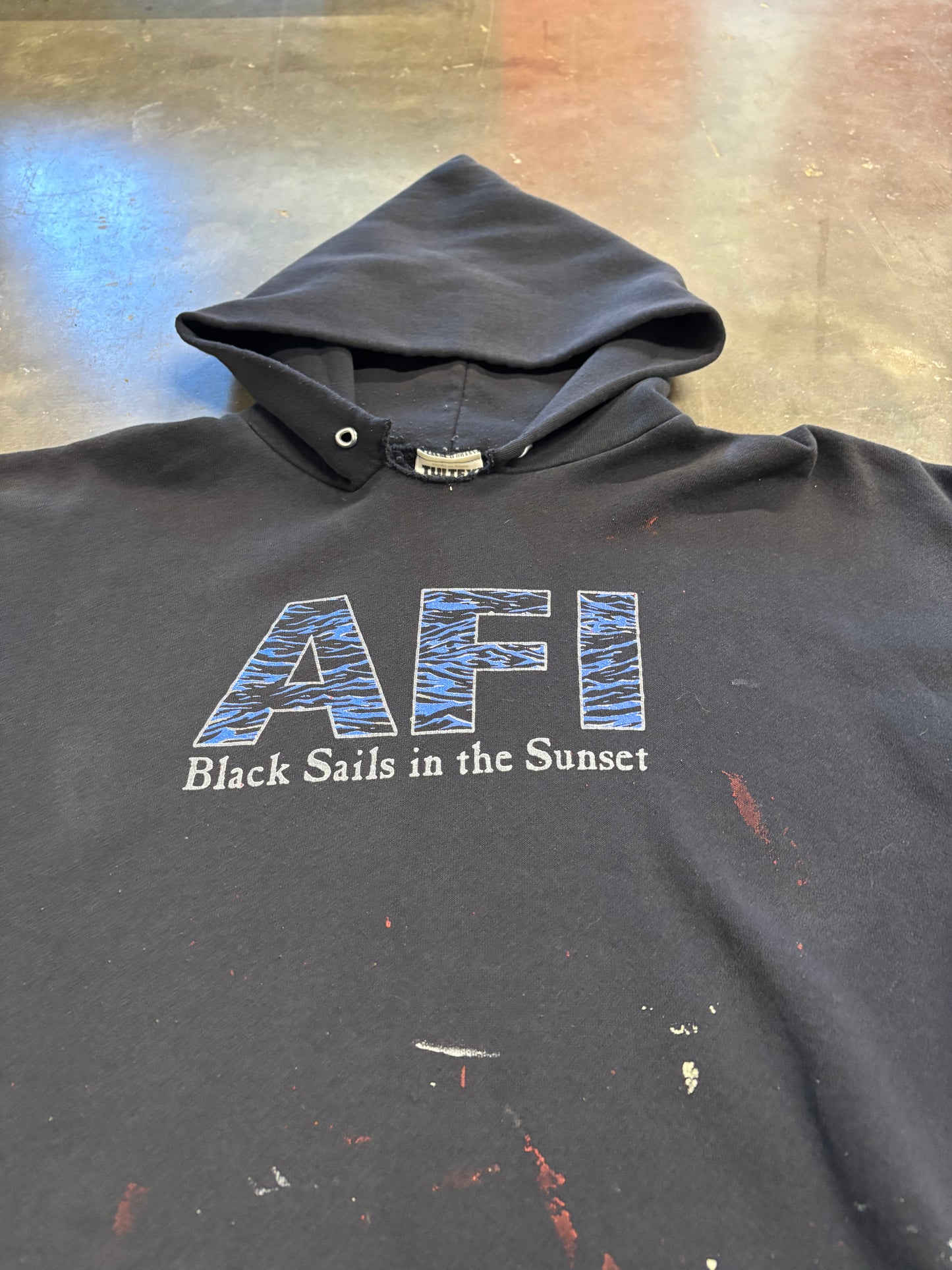 Vintage AFI band hoodie size xxl