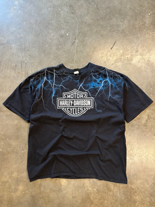 Harley Blue Lightning shirt size xxxl