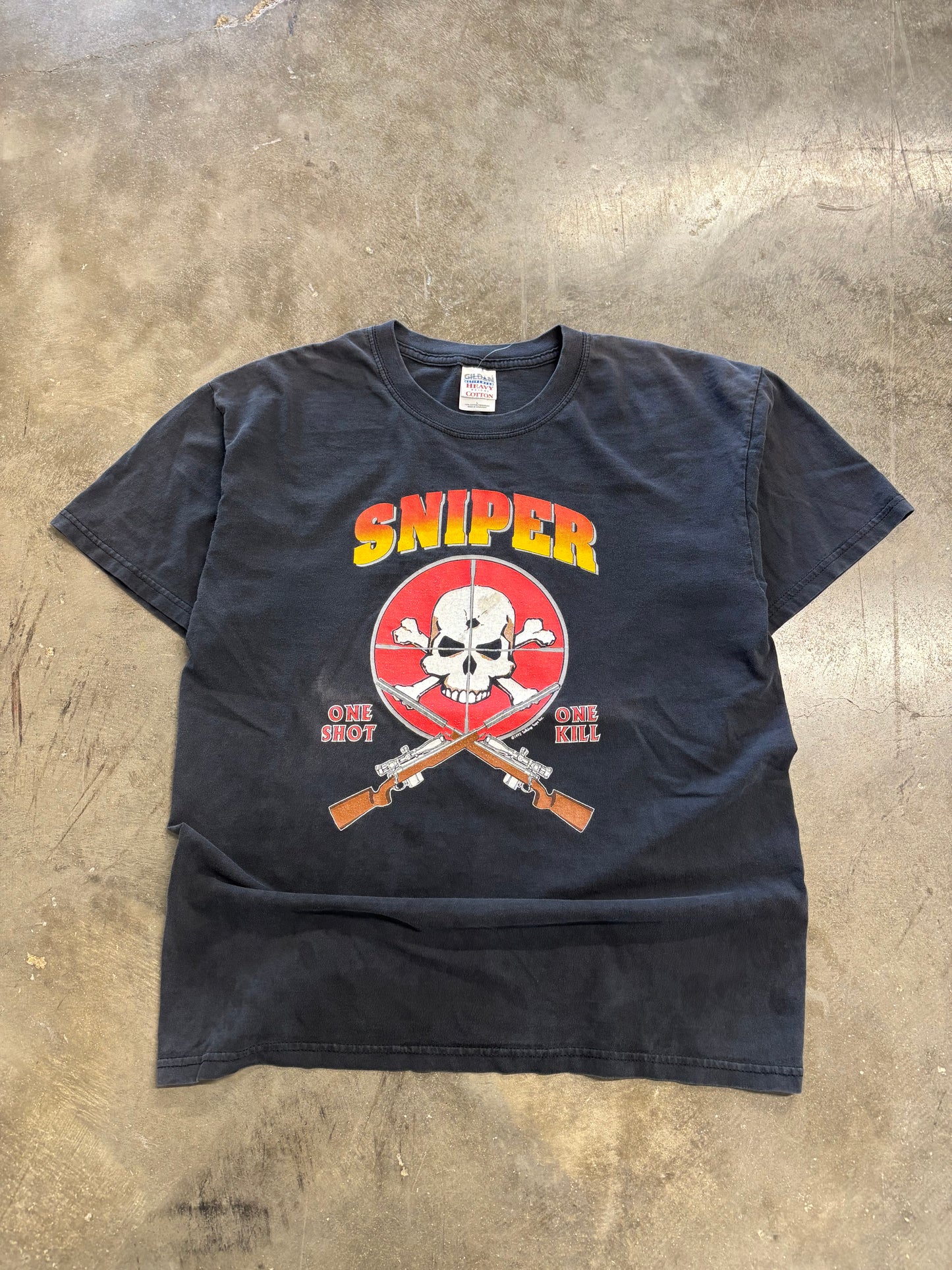 Vintage sniper shirt size large