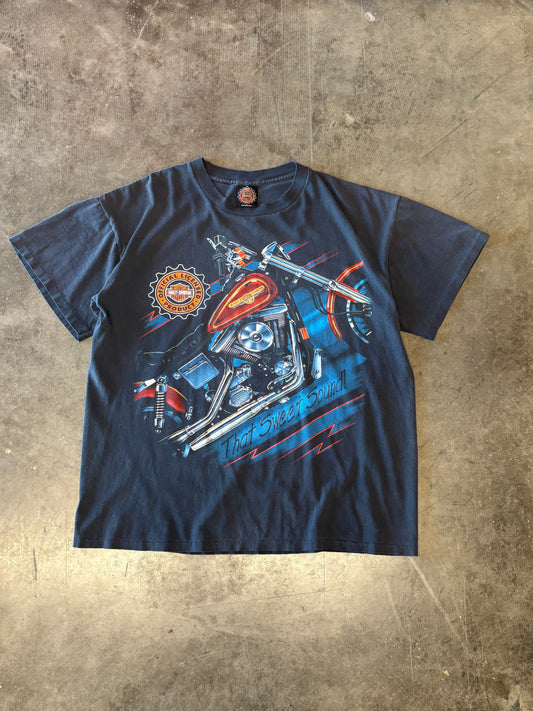 Vintage Harley Davidson That sweet sound shirt size large
