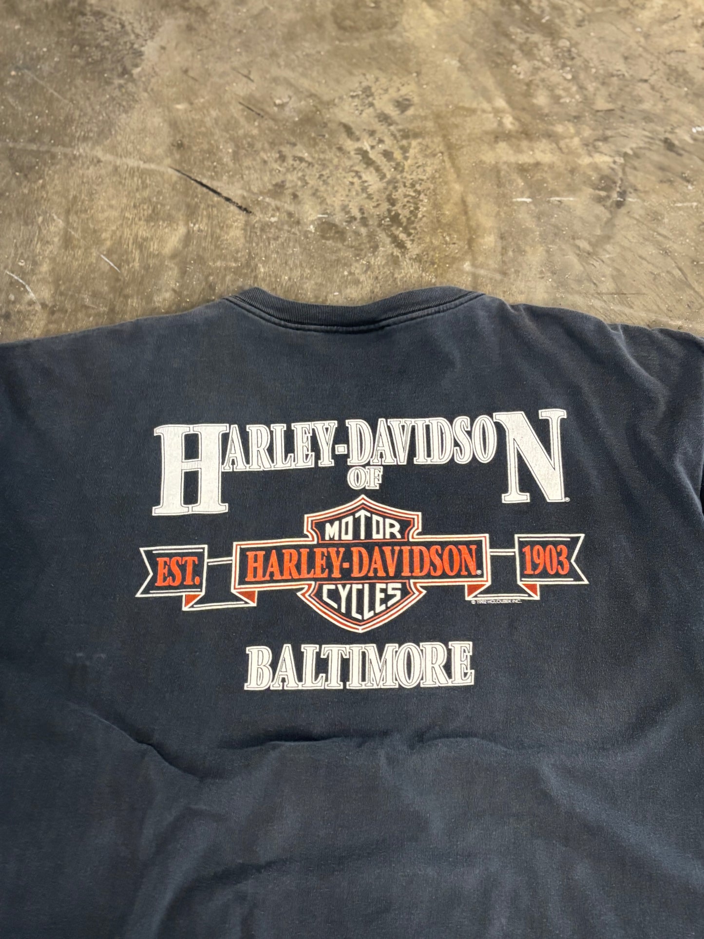 Vintage Harley Davidson Tiger shirt size xxl