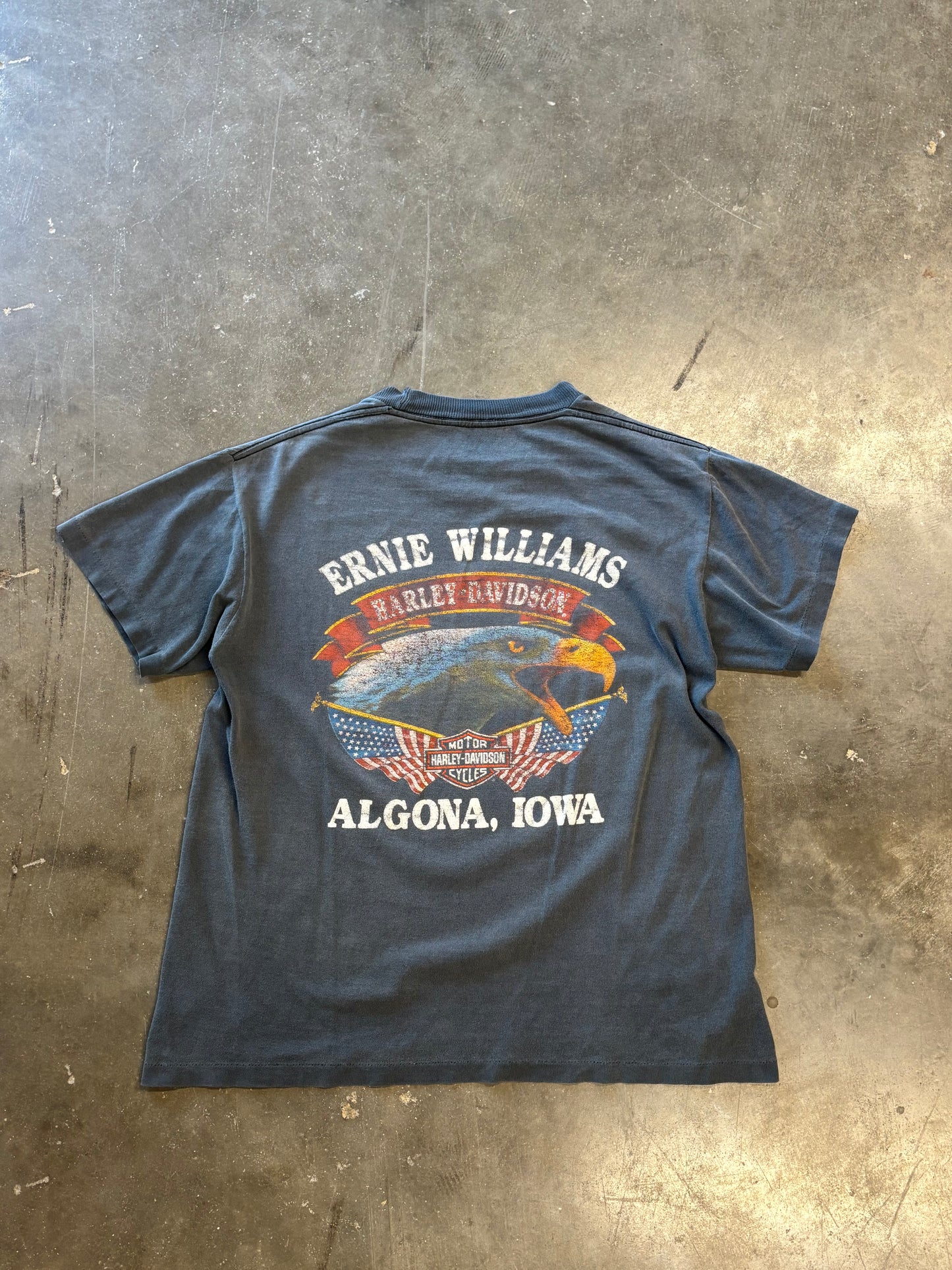 Vintage Harley Davidson Eat Dust Harley Fader shirt size medium