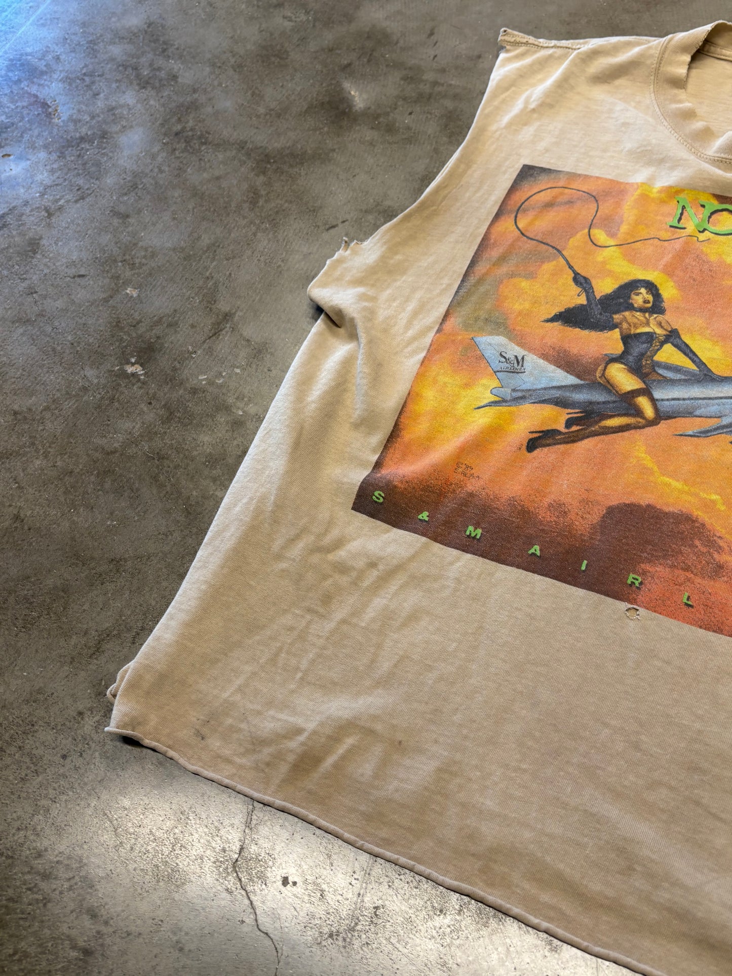 Vintage NOFX chopped chick shirt size large