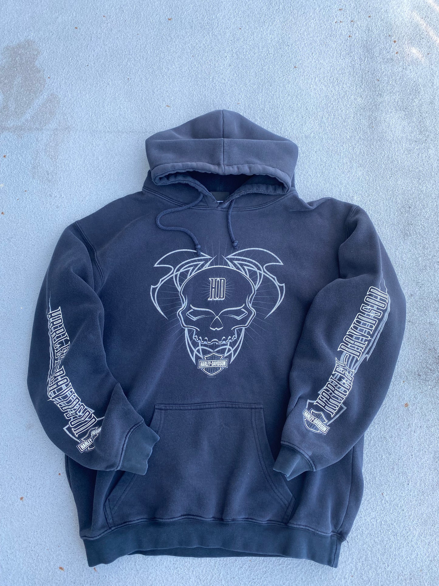Vintage Harley Davidson Hoodie Size Large