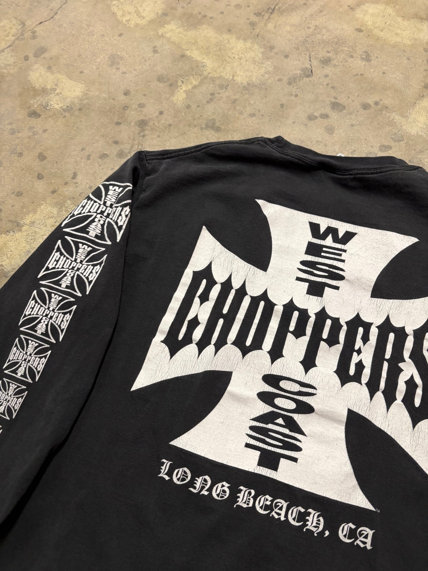 Vintage West Coast Choppers long sleeve shirt size large