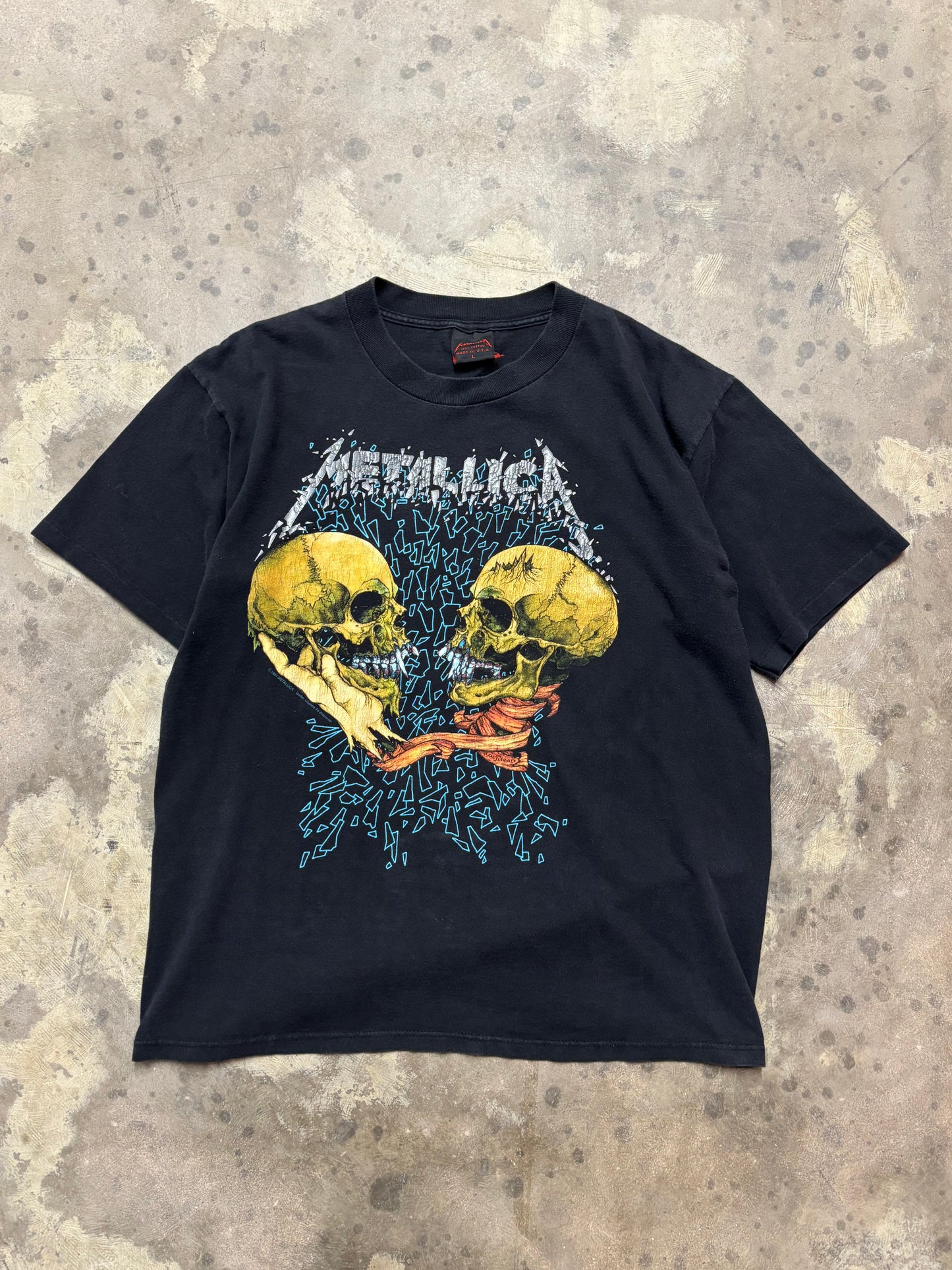 Vintage Metallica Pushead shirt size large