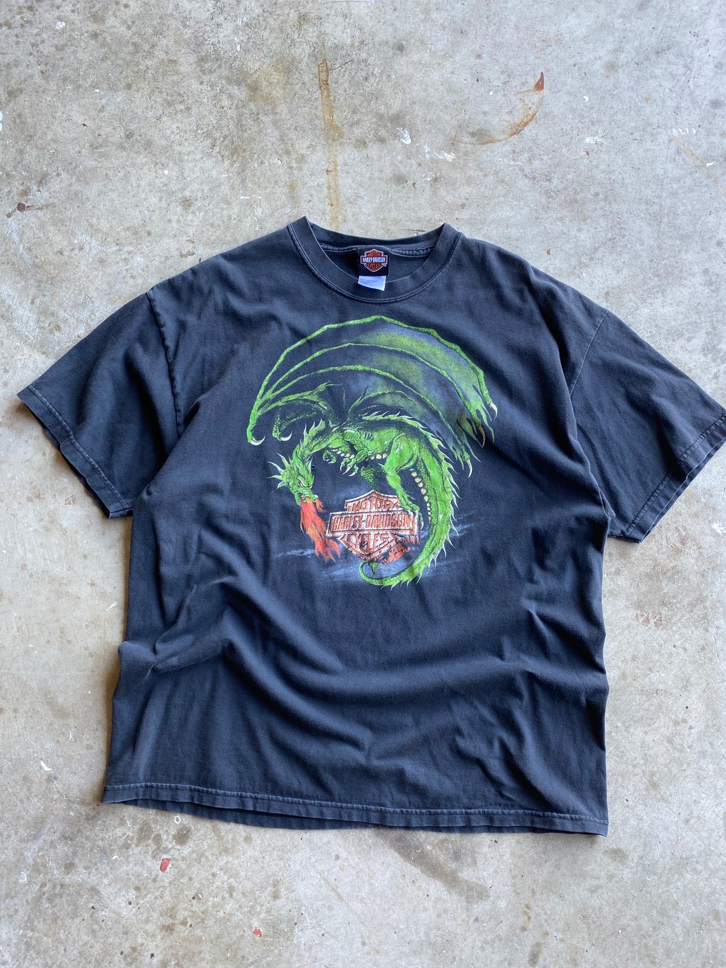 Vintage Harley Davidson Do you like dragons shirt size extra large