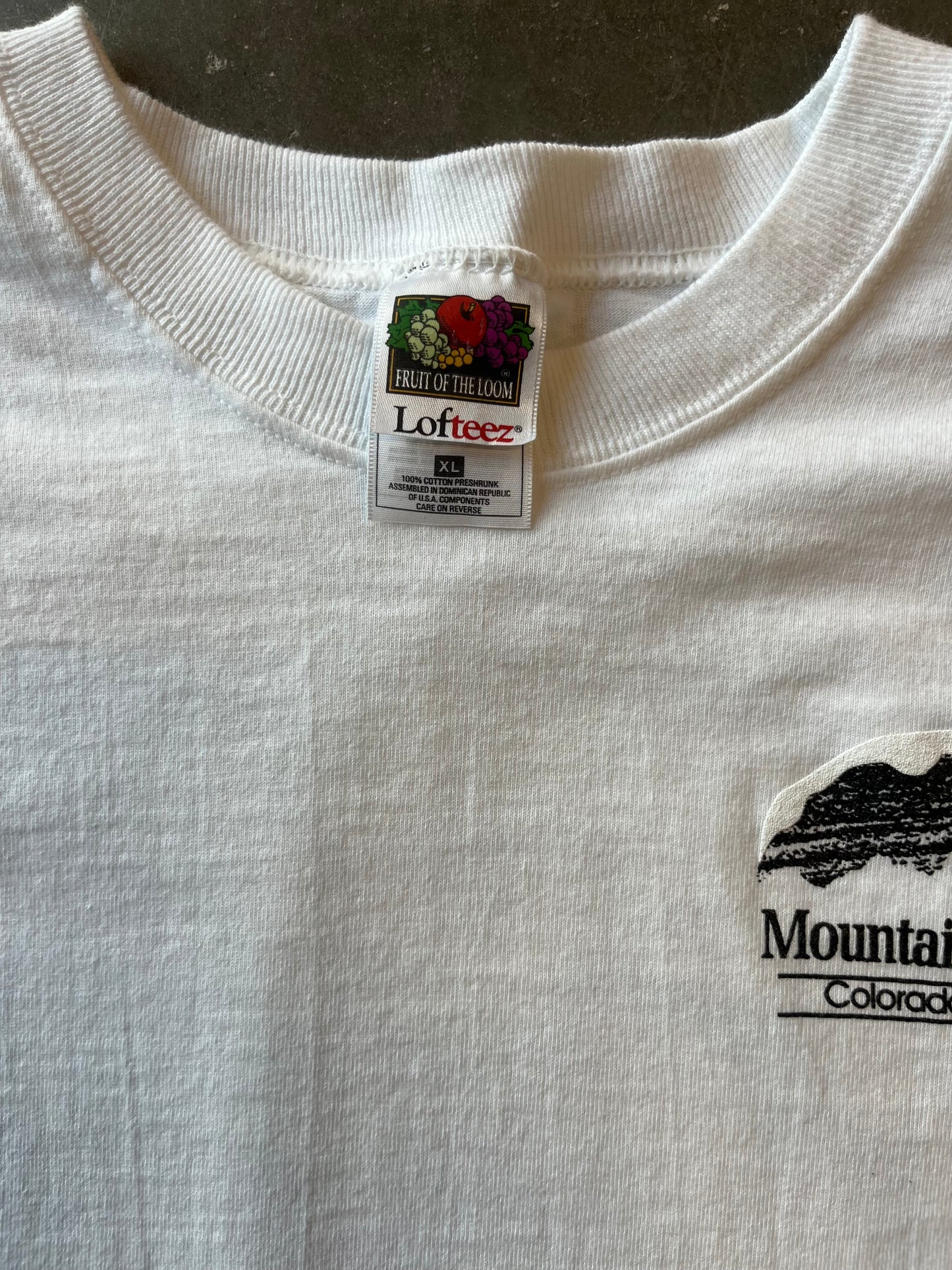 Vintage American Gothic skiing shirt size large