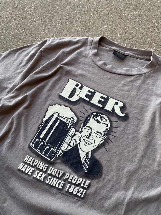 Vintage Funny Beer shirt size XL