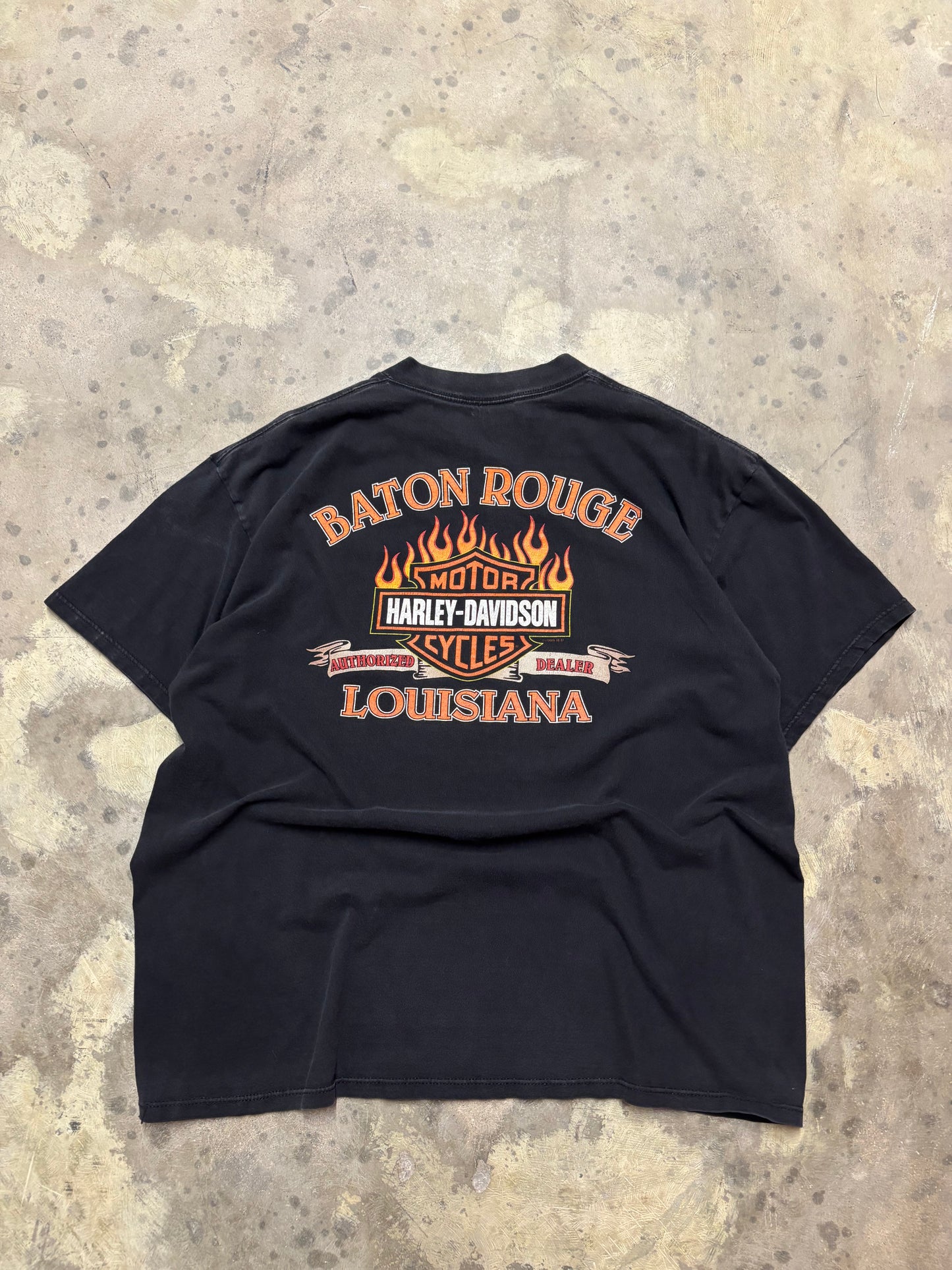 Vintage Harley Davidson Midnight Rider shirt size XXL