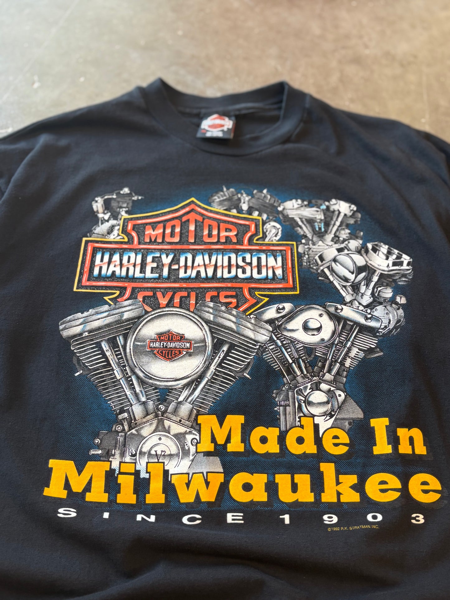 Vintage Harley Davidson Made in Milwaukee shirt size xl