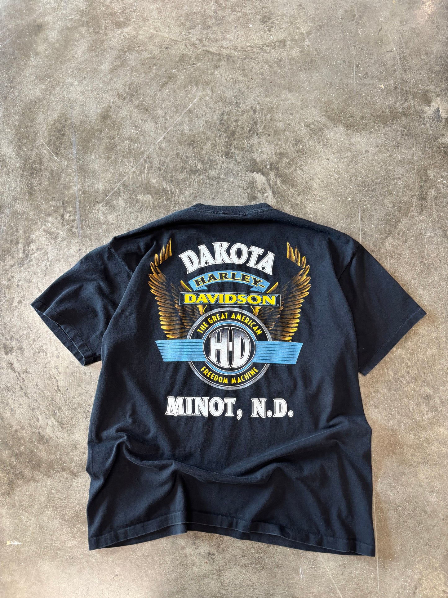 Vintage Harley Davidson Loud Pipes shirt size large