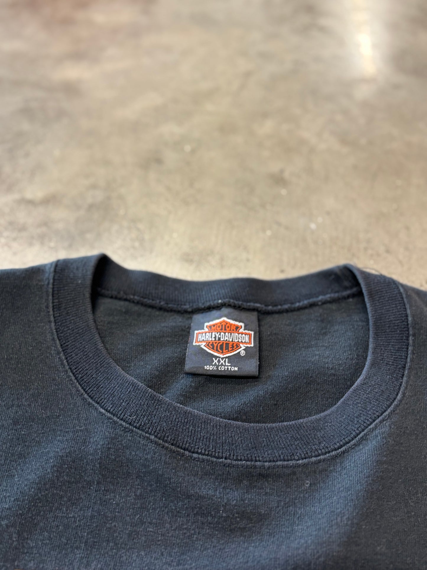 Vintage Harley Davidson purple Lightning shirt size xxl