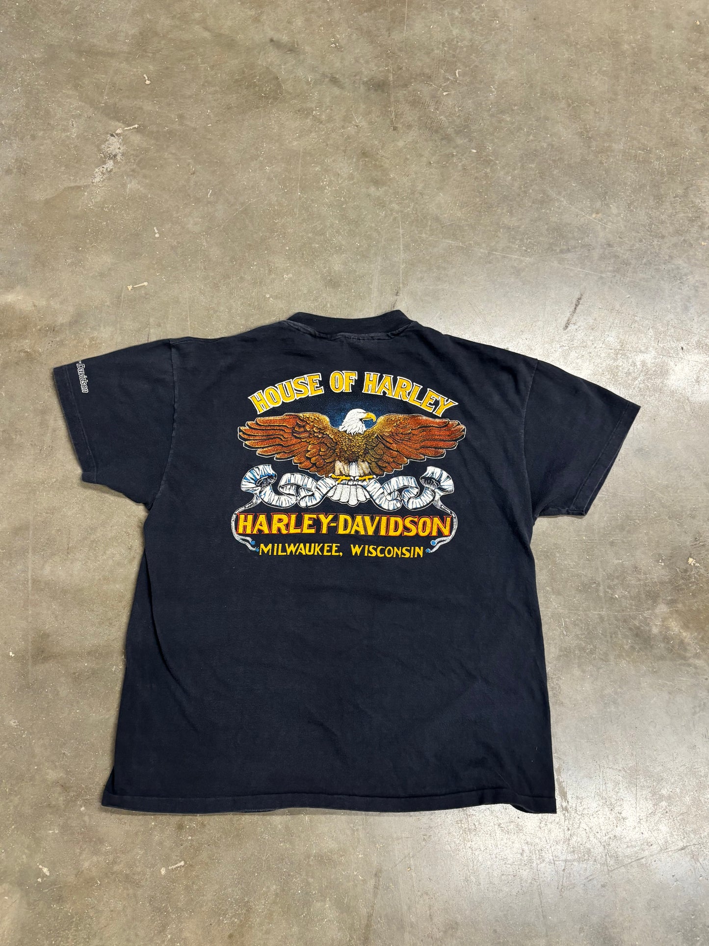 Vintage Harley Davidson sparkle shirt size xl