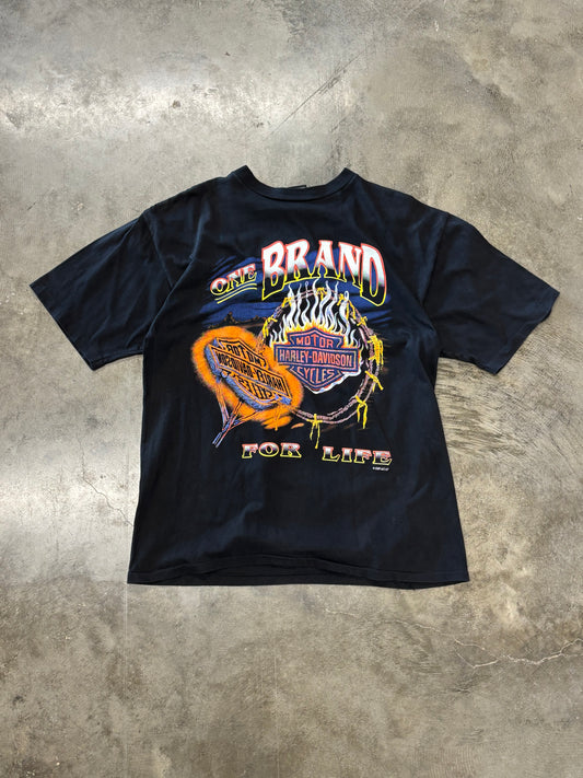 Vintage Harley Davidson one hot brand shirt size large
