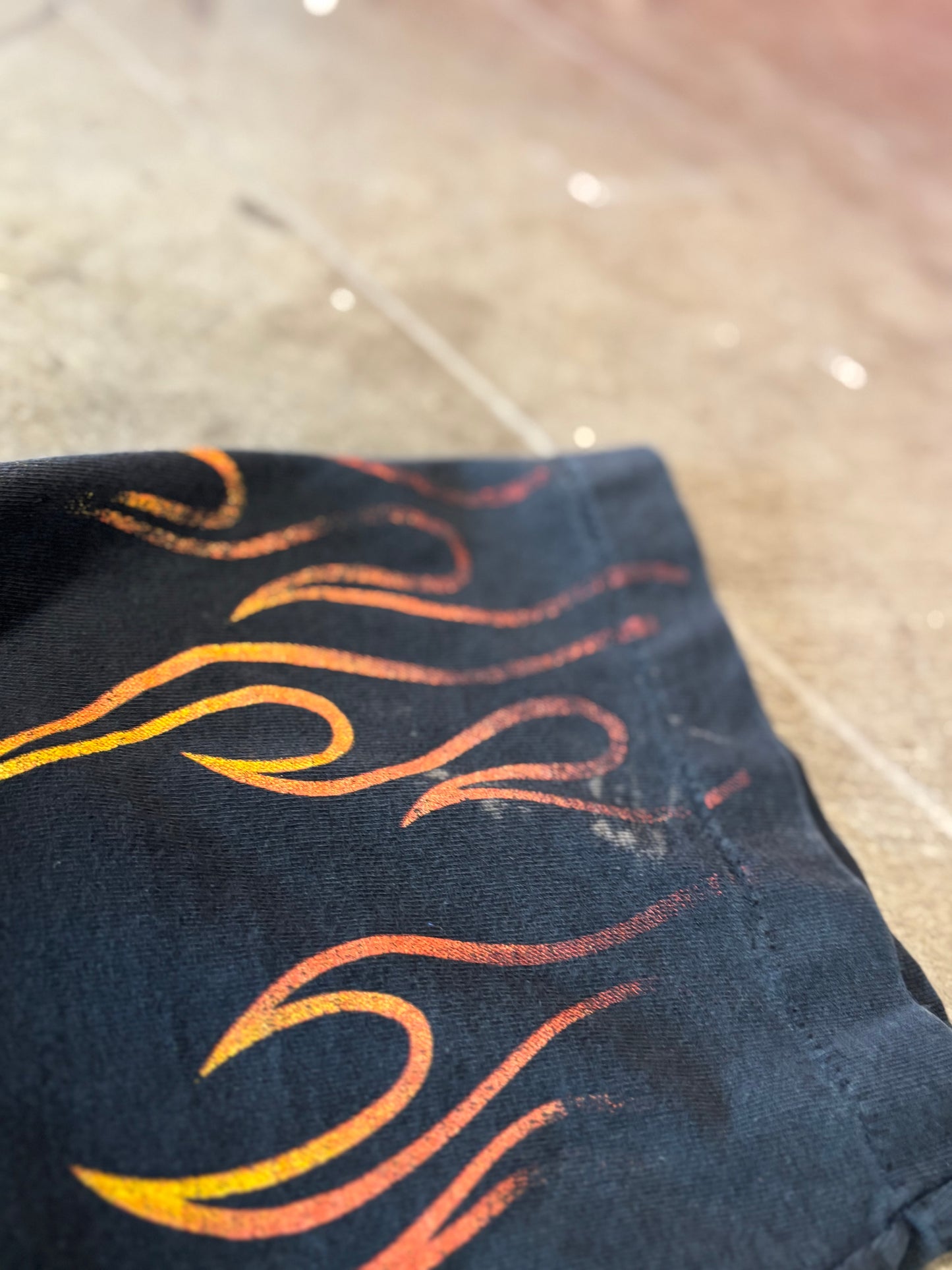 Vintage Harley Davidson flame shirt size xl