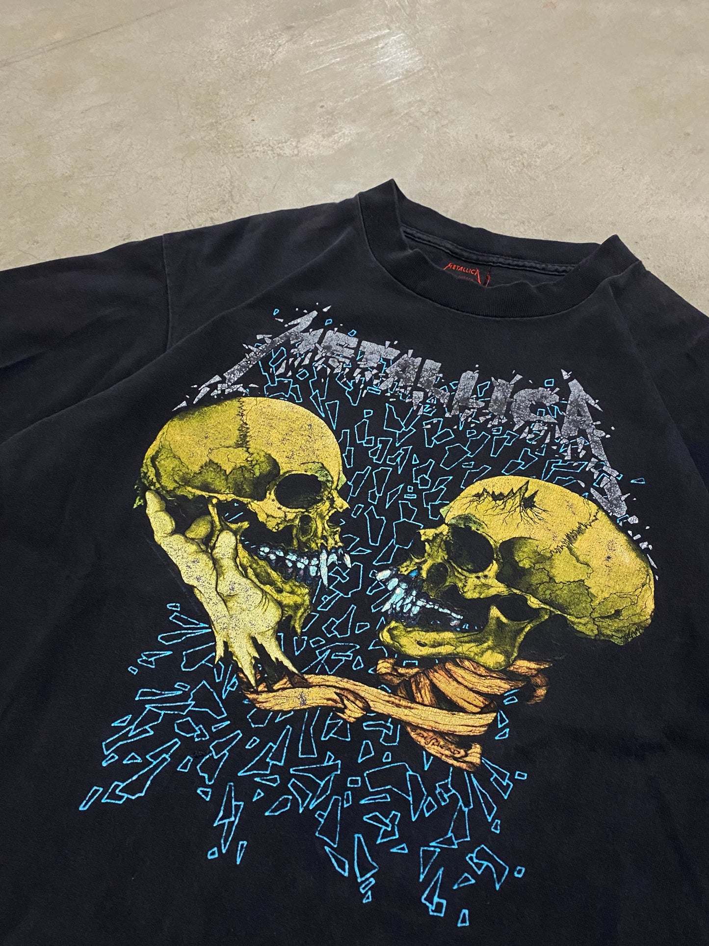 Vintage 1991 Metallica Pushead Sad but true shirt Size Large