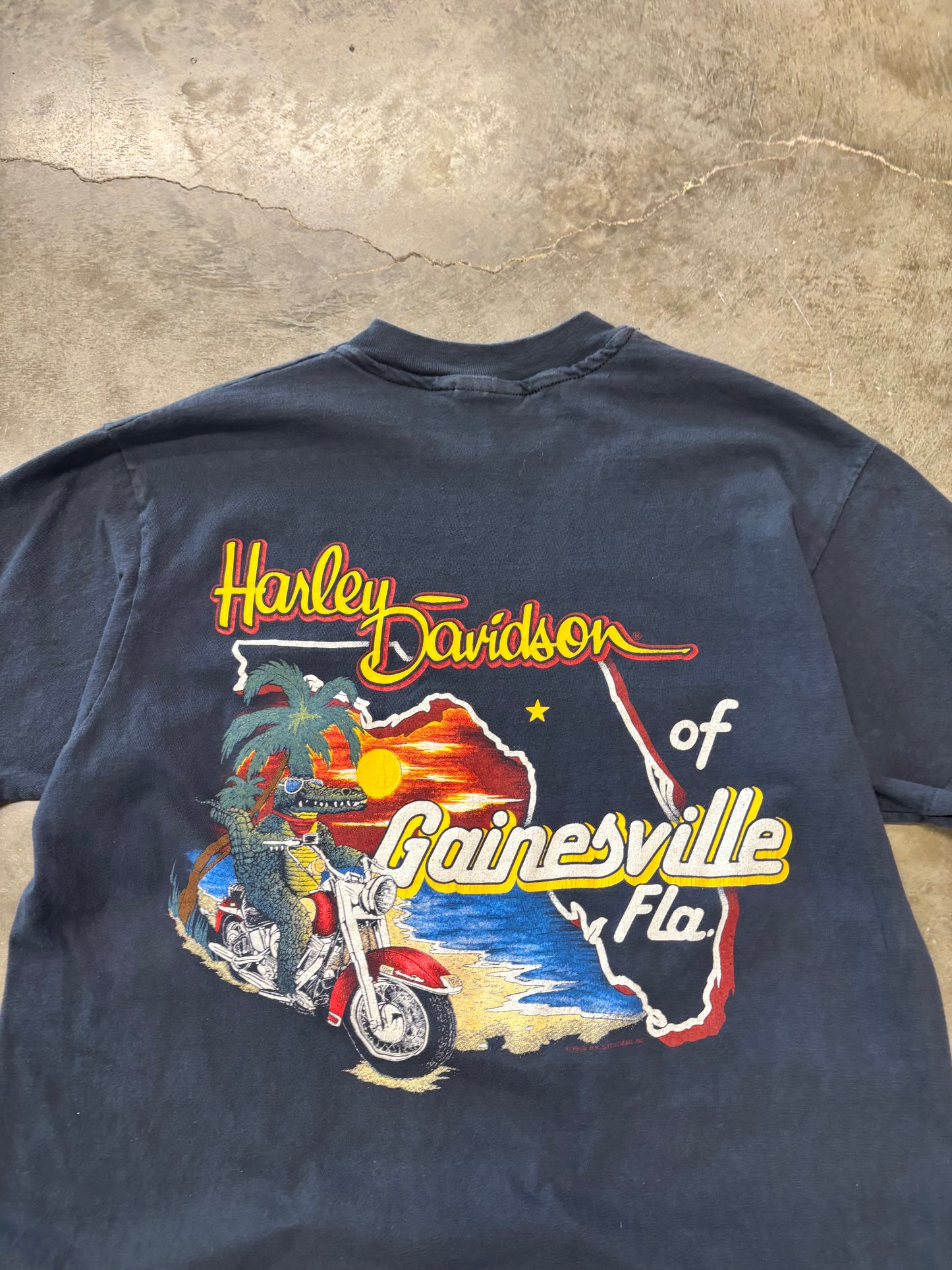 Vintage 80’s Harley Davidson Flame Ball shirt size large
