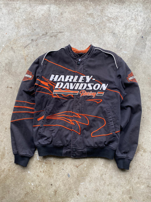 Vintage Harley Davidson Racing Jacket size large